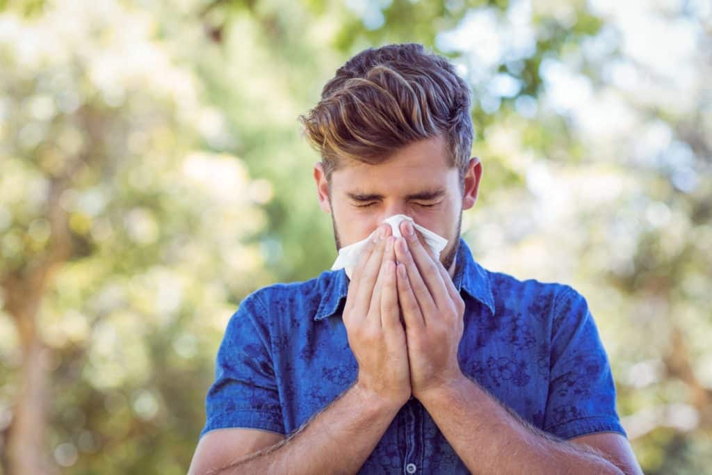 What is the most common treatment for allergies?